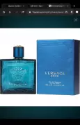 Versace Eros. Cologne for Men. Original.