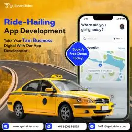 Revolutionize Your Taxi Business with SpotnRides AI Uber Clone App