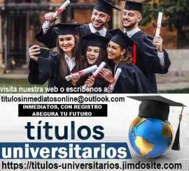 Titulos universitarios legalizados